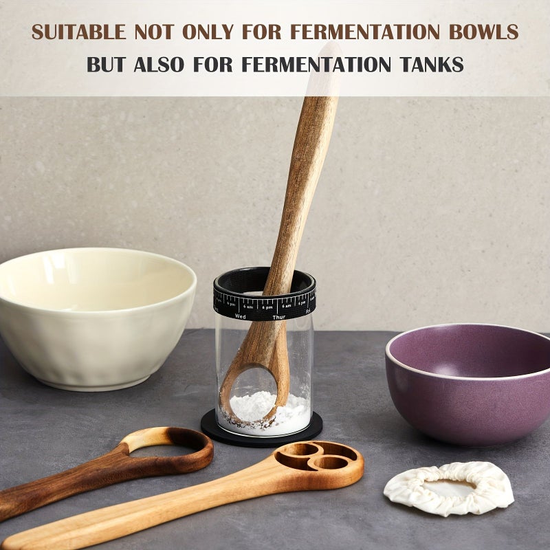 3 Pcs 13 Inch Wooden Dough Mixer For Bread Baking Yeast Mixing Tool - Image 3