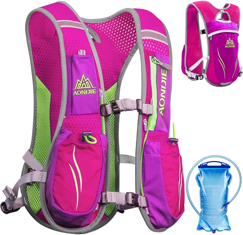 TRIWONDER Hydration Running Vest Backpack, Lightweight Water Pack for Men Women Hydration Backpack for Trail Race, Hiking, Cycling, Climbing, Camping, Jogging, Marathon - Image 1