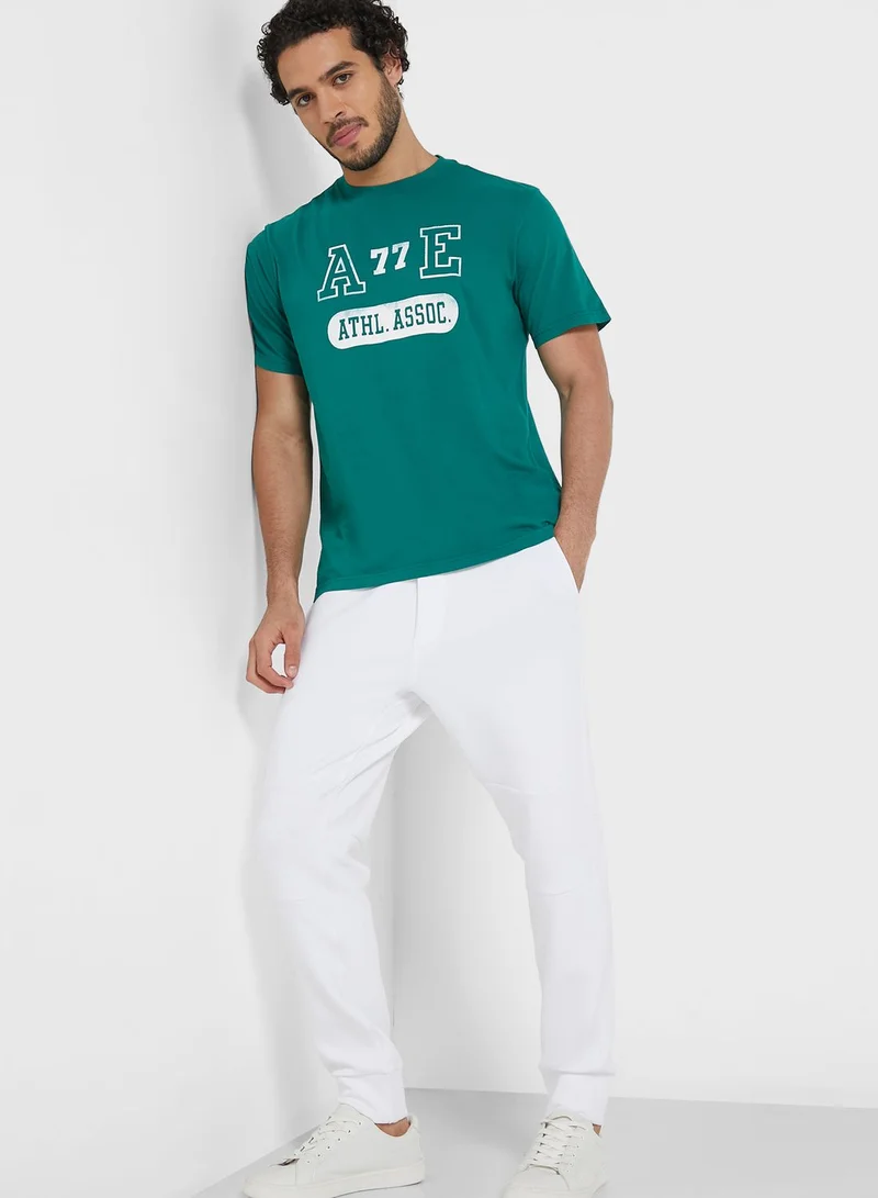 American Eagle Logo Crew Neck T-Shirt