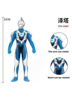 13CM Ultraman Soft Plastic Tiga Style Maltos Galaxy Zero Superman Children's Hot Toys Wholesale-Color:72, Zeta