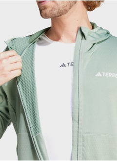 Adidas Terrex Xperior Light Fleece Hooded Jacket  - Image 3