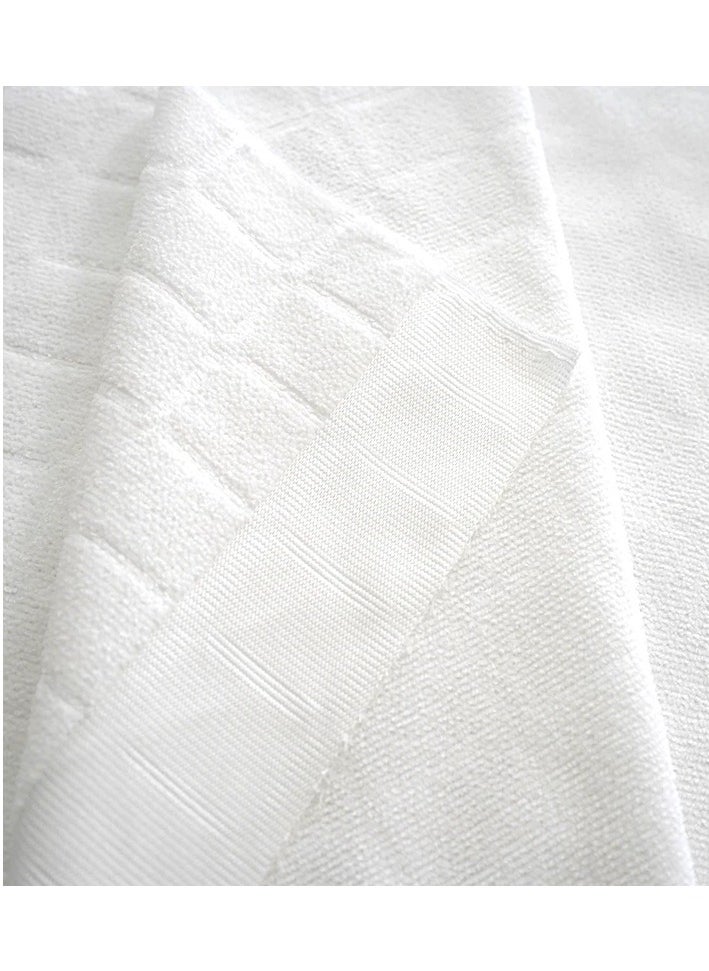 elif Premium Turkish Hajj & Umrah Ihram Set – 100% Cotton 2Pcs x (105 x 215 cm)  - Image 2