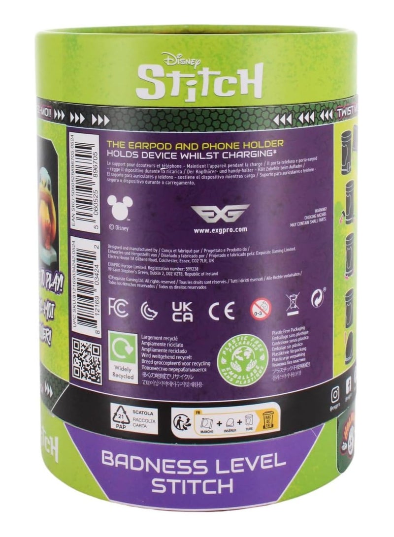 كابل جايز Cable Guys Disney Stitch - Badness Level Stitch Controller Phone Holder Stand - Image 4