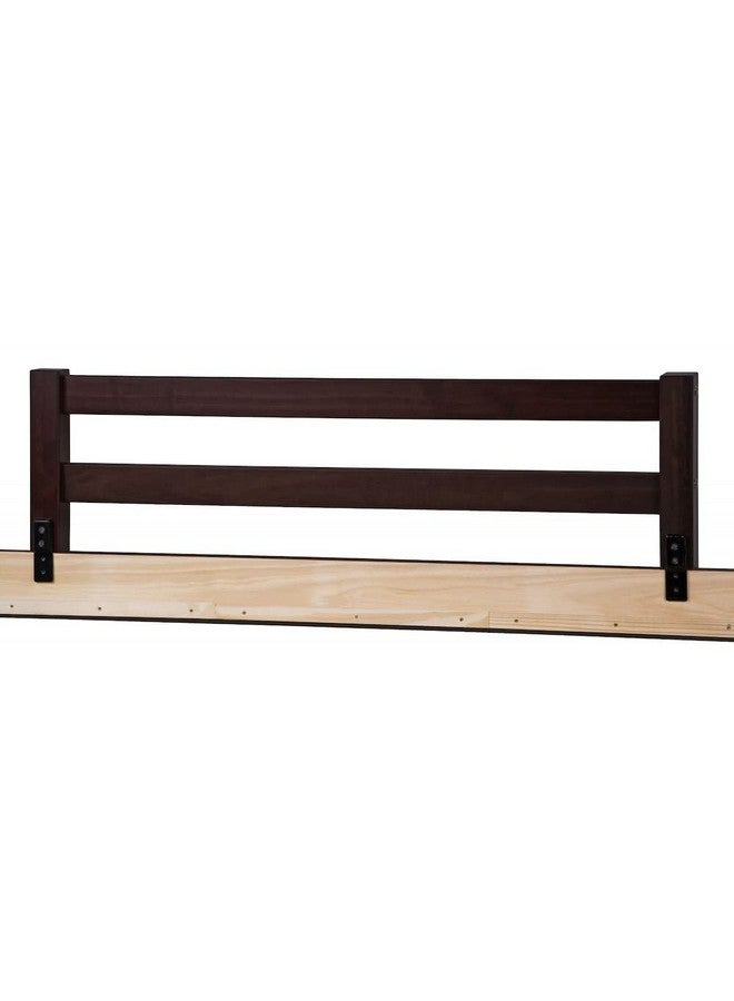CC KITS Safety Guard Rail for Baby, Kids, and Children - Solid Wood Safety Bed Rail for Toddlers - Easy Installation - Premium Protection for Bunk, Twin, Full, Queen and King Size Beds - (Espresso) - Image 3
