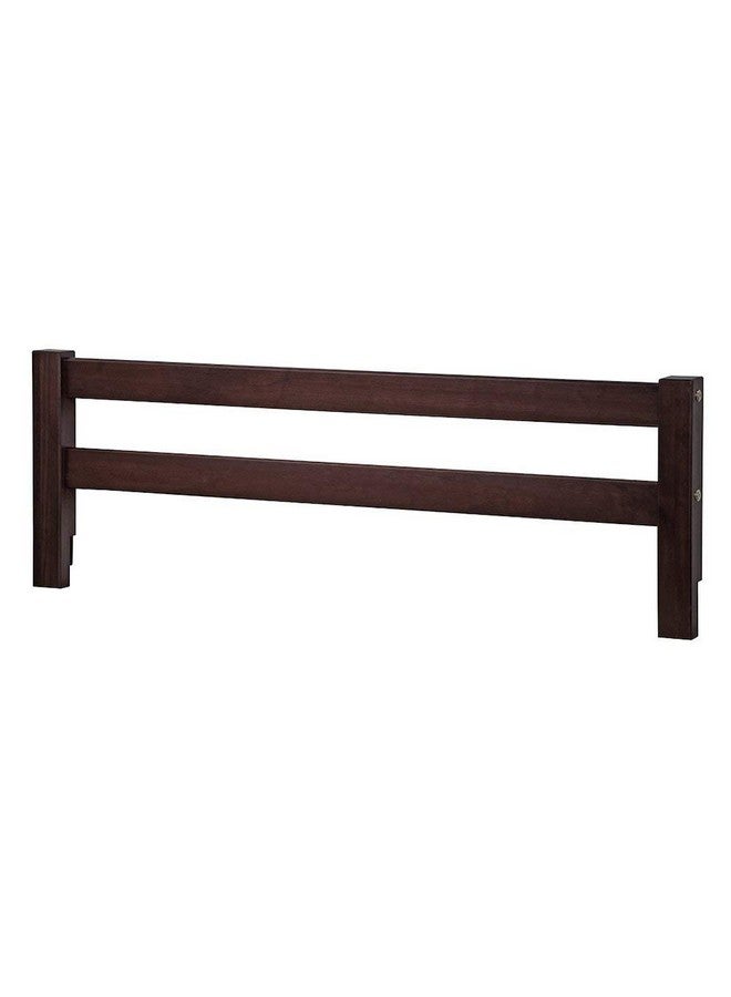 CC KITS Safety Guard Rail for Baby, Kids, and Children - Solid Wood Safety Bed Rail for Toddlers - Easy Installation - Premium Protection for Bunk, Twin, Full, Queen and King Size Beds - (Espresso) - Image 1