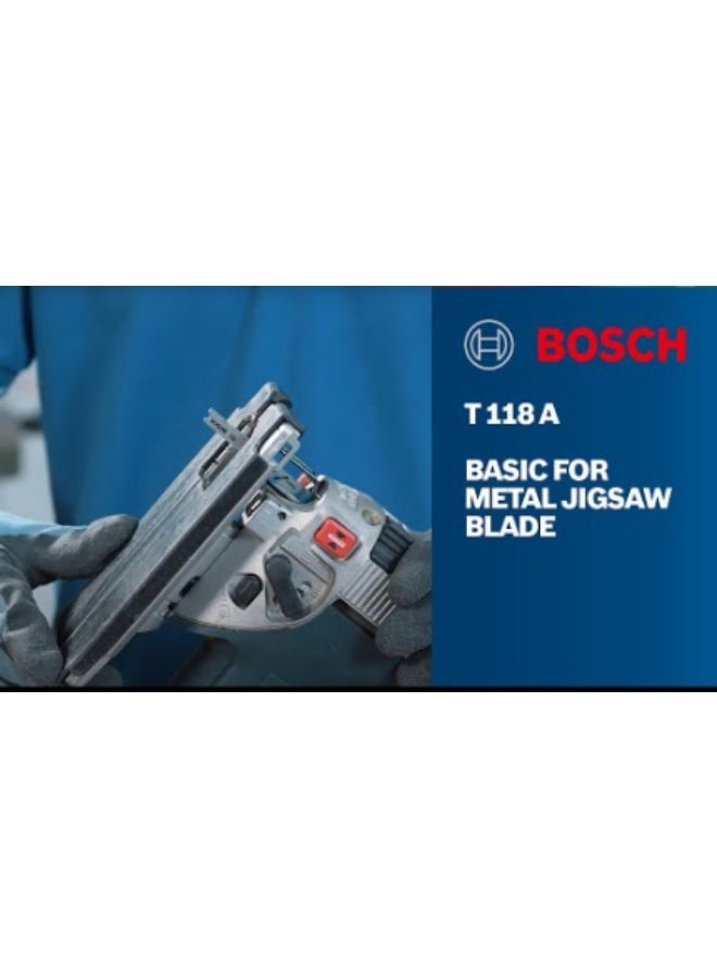 BOSCH Jigsaw Blades Basic For Metal T118A BOSCH - Image 3