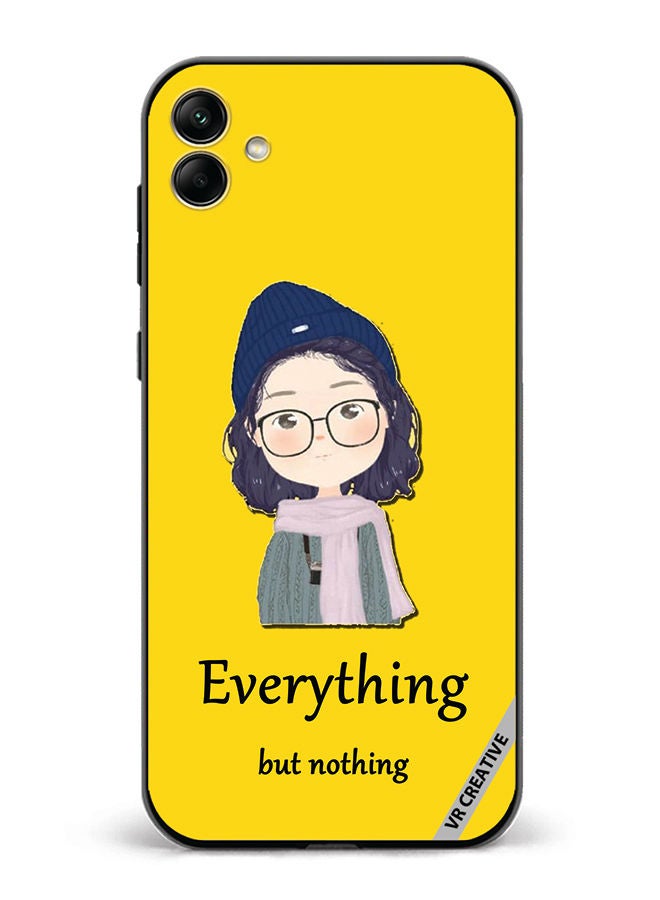 VR CREATIVE Protective Case Cover For Samsung Galaxy A04 Everything But Nothing Design Multicolour - Image 1