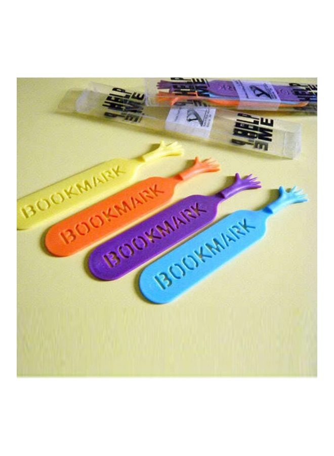 NIBEMINENT Finger Design Help Me Bookmark Multicolour - Image 1