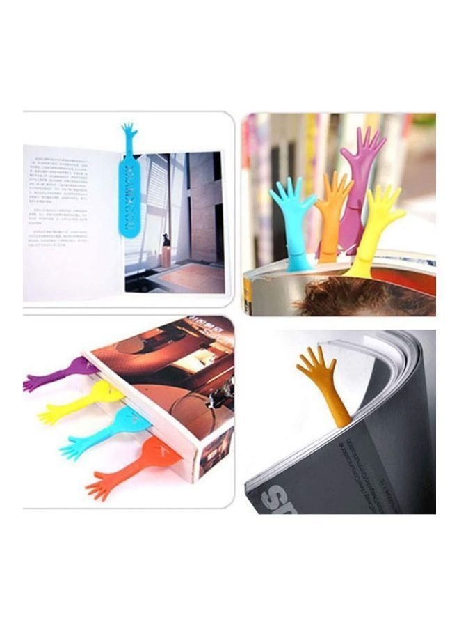 NIBEMINENT Finger Design Help Me Bookmark Multicolour - Image 3