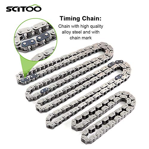 SCITOO مجموعة سلسلة التوقيت SCITOO لجيب ورام ودودج وميتسوبيشي ليبرتي 1500 نيترو داكوتا رام 1500 كوماندر جراند شيروكي دورانغو رايدر 3.7L 9-0393SB - Image 2
