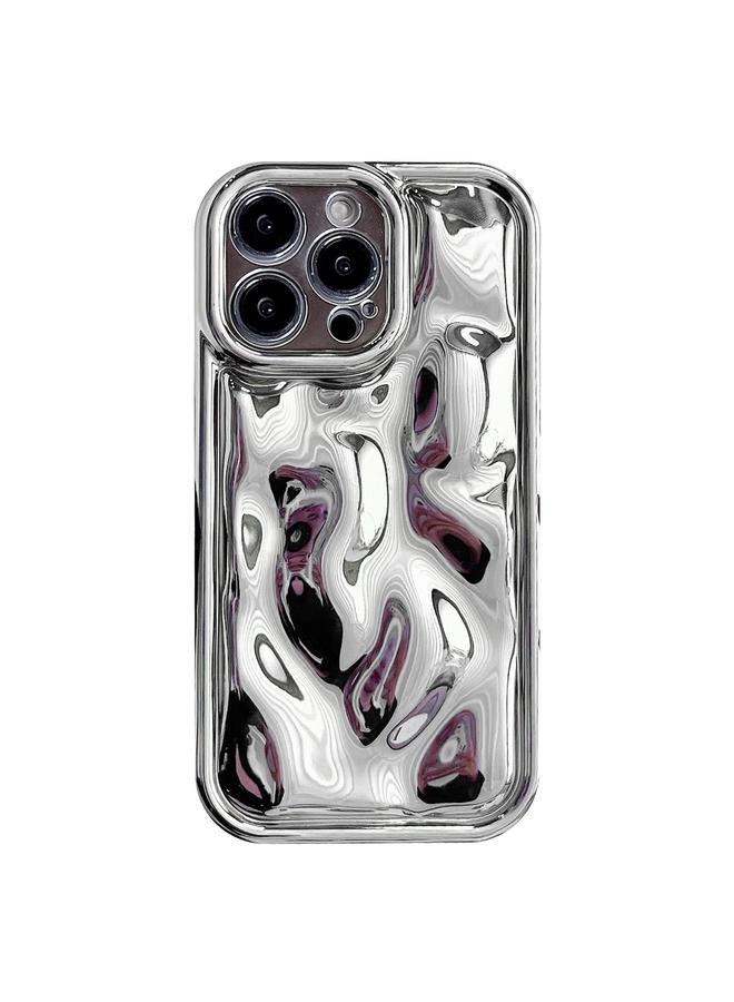 S-TOP Case For iPhone 15 Pro Electroplating Meteorite Texture TPU Phone Case - Image 1