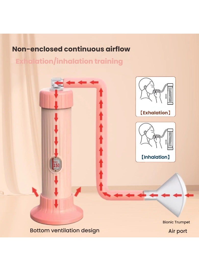 general Breathing dumbbell abdominal breathing lung capacity face core exercise facial slimming trainer - Image 2