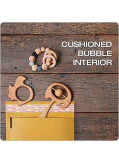 Quality Park Bubble Mailers 6 X 9 Shipping Envelopes Durable Brown Kraft Padded Envelopes Redi Strip Peel Off Closure 50 Per Box Qua85755  - Image 2