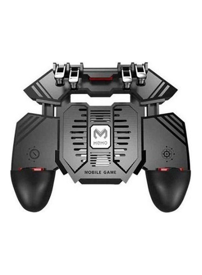 ميمو وحدة تحكم لعبة PUBG بسعة 1200 مللي أمبير في الساعة AK-77 بستة أصابع و4 مفاتيح مع مروحة لاسلكية - Image 1