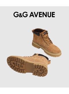 G&G AVENUE Boots Ladies Martin Boots Winter Motorcycle Boots Lace Up Shoes Ladies Casual Thick Sole  - Image 4