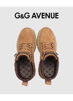 G&G AVENUE Boots Ladies Martin Boots Winter Motorcycle Boots Lace Up Shoes Ladies Casual Thick Sole  - Image 3