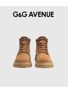 G&G AVENUE Boots Ladies Martin Boots Winter Motorcycle Boots Lace Up Shoes Ladies Casual Thick Sole  - Image 2