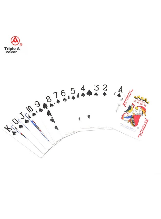 THREEA Aaa Playing Cards, Premium Quality Cards, Large Print Edition, High-End Entertainment, Card Room Cards, 10 Decks, 1611 - Image 4