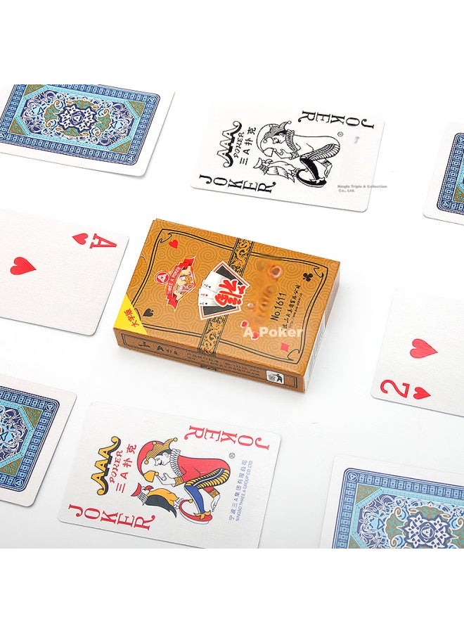 THREEA Aaa Playing Cards, Premium Quality Cards, Large Print Edition, High-End Entertainment, Card Room Cards, 10 Decks, 1611 - Image 2