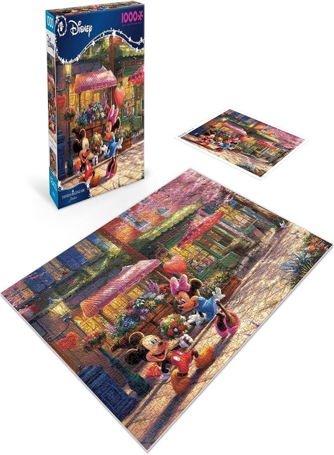 Ceaco - Thomas Kinkade - Disney - Mickey & Minnie Sweetheart Café - 1000 Piece Jigsaw Puzzle - Image 4
