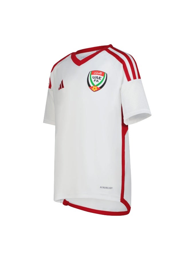 Adidas Adidas Uae Fa Home Jersey Youth White Football Jerseys For Boys 128  - Image 4