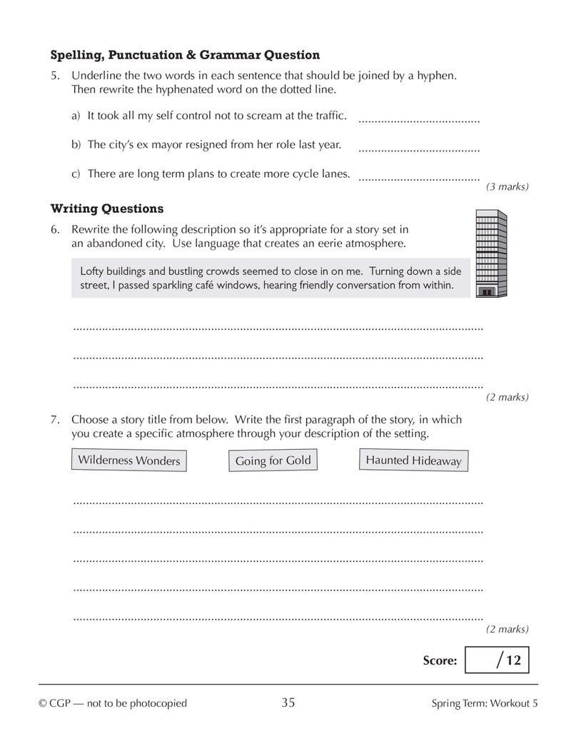 New Ks3 Year 8 English 10Minute Weekly Workouts - Image 5