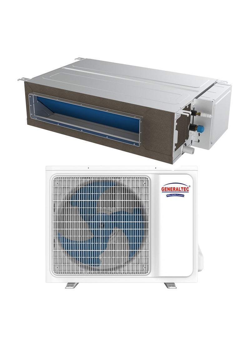 Generaltec 1.5 Ton Split Duct Air Conditioner T3 Rotary Compressor, Energy Efficient, Fast Cooling, Single Phase Duct AC, Low Noise, Heavy Duty | Model GDAC18KN | 1 Year Warranty & 5 Years Compressor 1450 W GDAC18KN Multicolour - Image 3
