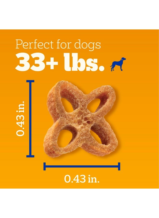 Pedigree - Pedigree Dentastix Chewy Chunx Large Dog Dental Treats Chicken Flavor, 4 oz. Bag - Image 1