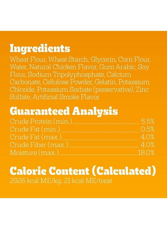 Pedigree - Pedigree Dentastix Chewy Chunx Large Dog Dental Treats Chicken Flavor, 4 oz. Bag - Image 1
