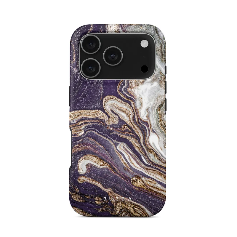 BURGA iPhone 17 Pro Nostalgia Feeling Premium Case Compatible with Hybrid Dual-Layer Hard Shell + Silicone Protection - Scratch-Resistant Shockproof Mobile Cover
