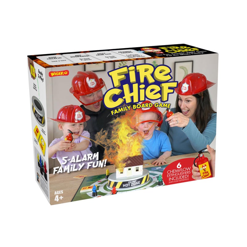 Prank Pack Prank Gift Box Fire Chief Family Board Game Wrap Your Real Present in a Funny Authentic PrankO Gag Present Box Novelty Gifting Box for Pranksters - Image 3