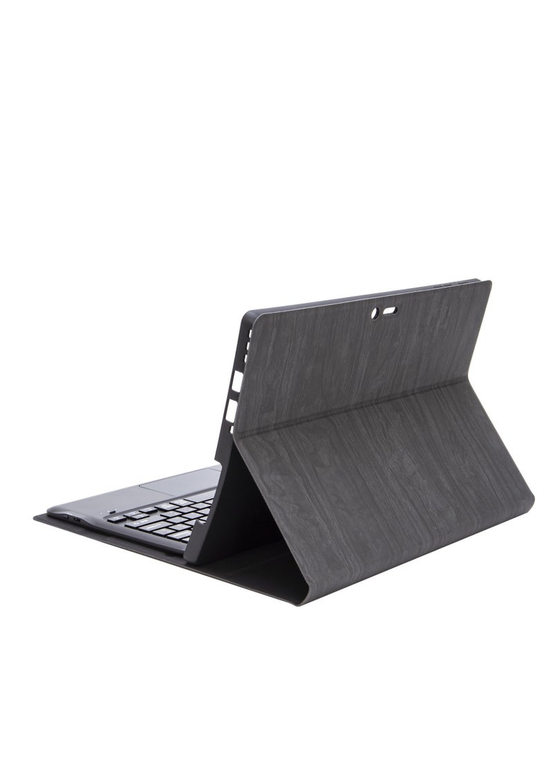 Generic - Keyboard Cover Case Compatible with Surface Pro 9, Leather Tablet Protective Cover with Wireless Removable Bluetooth Keyboard & Trackpad Mouse - Image 1