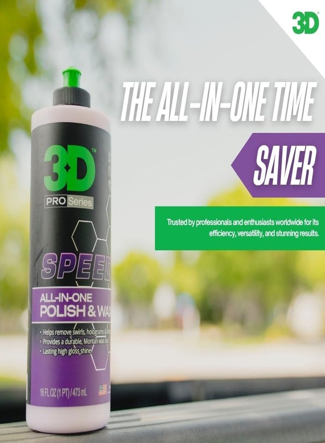 3D HD High Definition Car Care All in 1 Polish Wax - 16oz - Image 4