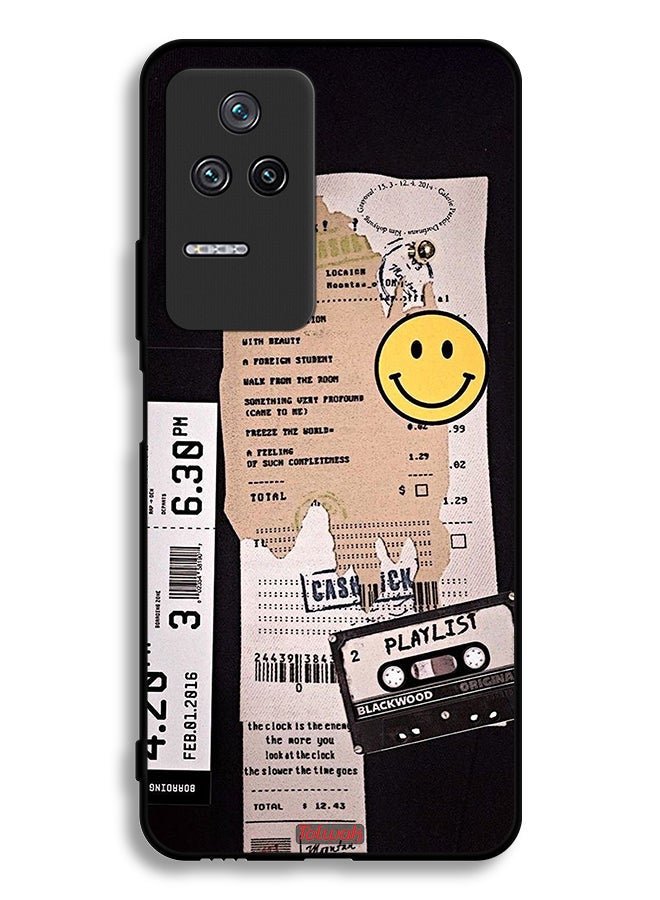 Tolwak Xiaomi Redmi K40S Protective Case Cover Playlist Sticker - Image 2
