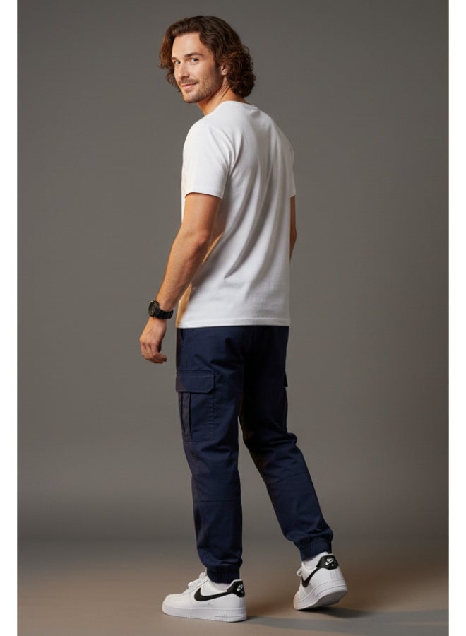 OUTLAWS Men's 3-Pack V-Neck Bio Finish T-Shirt in Solid Colors - Image 2
