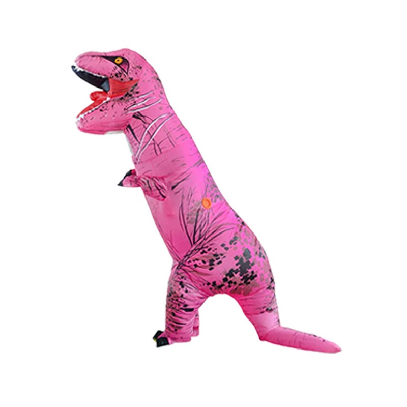 Cross-Border Halloween Masquerade Cycling Dinosaur Tyrannosaurus Rex Mount Doll Toy Funny Props Inflatable Suit - Image 1