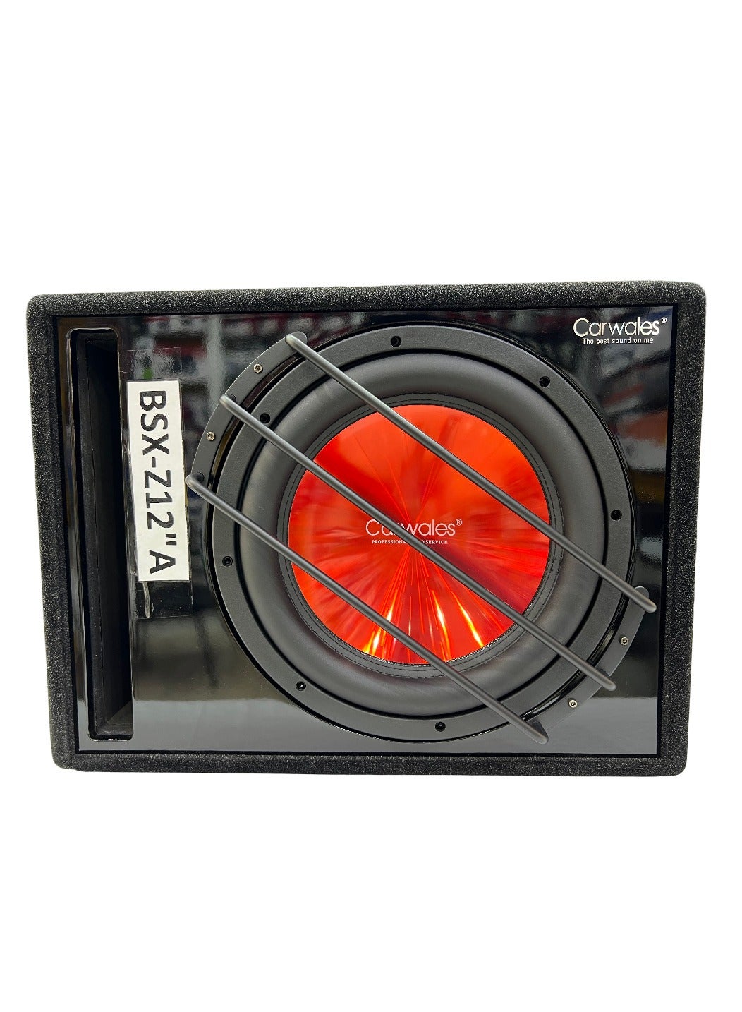 Royal - 900 Watts 12-inch Carwales Audio Speaker Subwoofer System For The Ultra Clear Sound, Big Bass and Sub-Bass, Big Power Car Subwoofer & Built-in Amplifier (14"x19"x13") (BSX-Z12A) (Black)