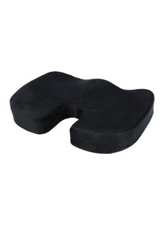 AUTOSMART Ergonomic Memory Foam Soft Car Neck Pillow with Non-Slip Bottom Black 365169  - Image 2