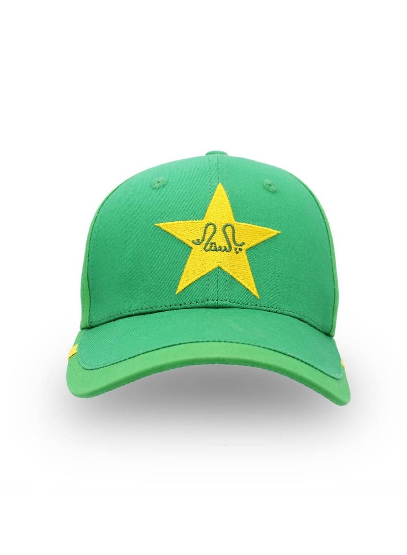 Pakistan Cricket Sports Fans Set - Pack of 3 Combo - Embroidered Cap, Drawstring Bag, and Hand Flag - Ideal for Matches, Events, and Everyday Use - Perfect for Sports Fans - Image 4