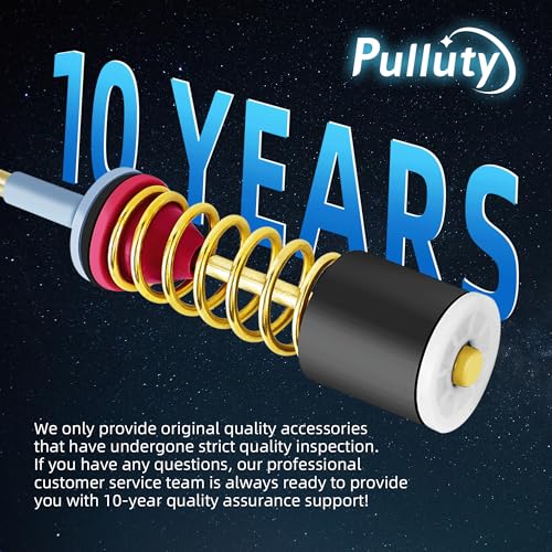 Pulluty 【2025 Upgraded】DC97-16350U DC97-16350T DC97-16350V Washer Suspension Rods for Samsung WA50R5200AW/US WA50R5400AV/US WA45T3200AW/A4 WA45N3050AW/A4 WA50R5400AW/US,Replace DC97-16350S DC97-05280W - Image 4