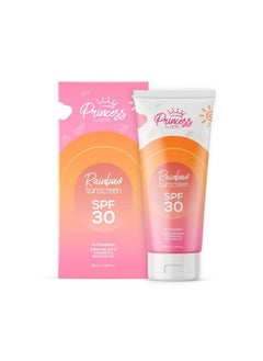 Renee Princess By Renee Rainbow Sunscreen With Spf 30 50Ml ; Uva & Uvb Protection Lightweight Gentle & Nongreasy ; Enriched With Olive Carrot Seed Avocado & Vitamin E Oil  - Image 2