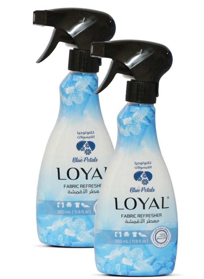 loyal Fabric Refresher Blue Petals 2x350ML - Image 2