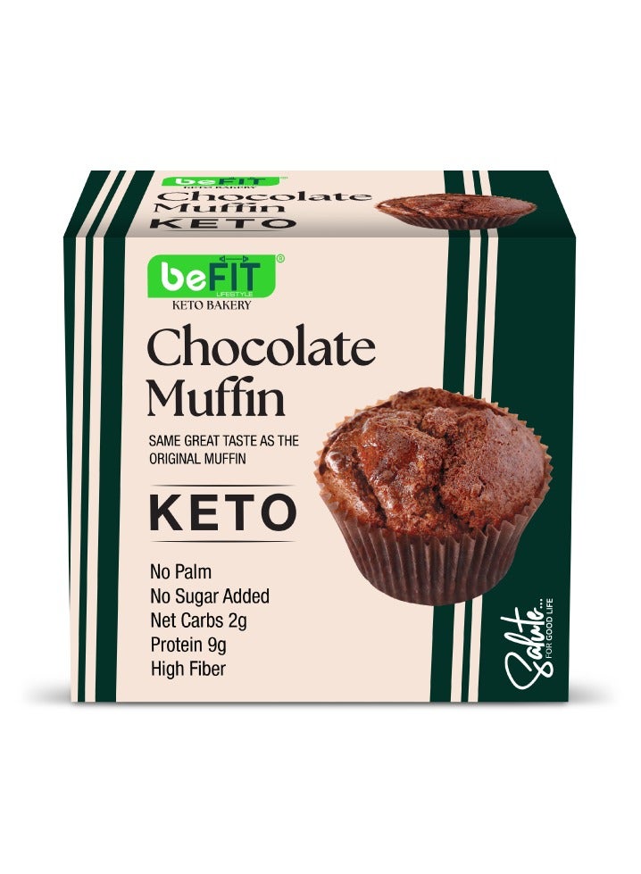 BeFit Keto Salute Low Carbs Chocolate Muffin - Image 1