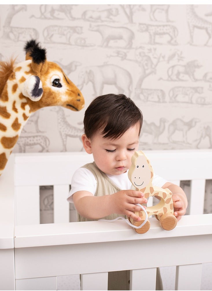 MATCHSTICK MONKEY Playtime Pull Along Giraffe  - Image 2