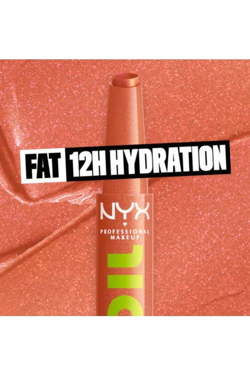 نيكس مكياج المحترفين زيت الشفاه فات اويل سليك كليك - شفاف - Image 4