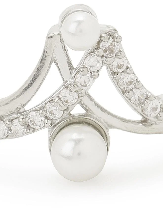VOYLLA Voylla Gold-Plated Brass Ring