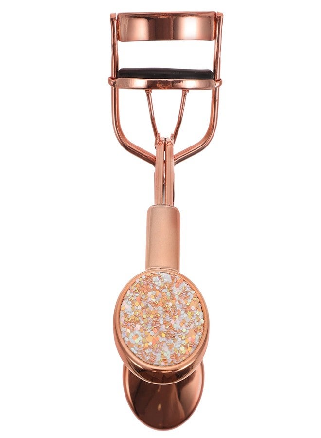Beaupretty Eyelash Curler Stainless Steel Lash Curler with Non-Slip Grip False Eyelashes Accessory Beauty Tool, Fits All Eye Shapes Rose Gold - Image 1