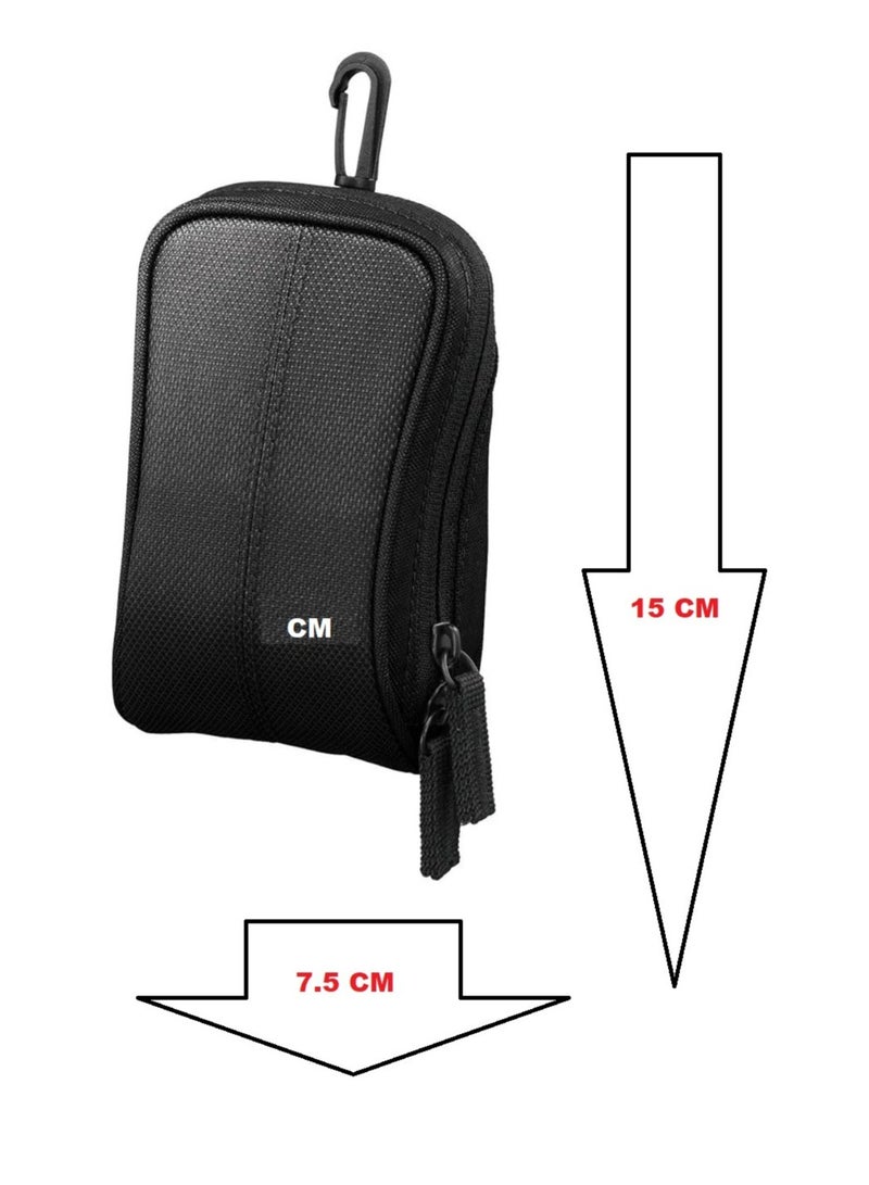 سي ام شنطة حزام صغيرة بجيب داخلي بهوك تعليق وحزام خلفى كبسولة وسحاب مزدوج  للمستلزمات الشخصية الصغيرة - Image 2