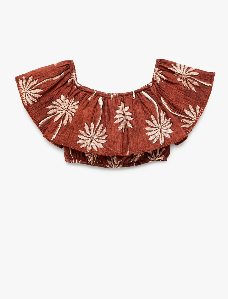 KOTON Crop Blouse