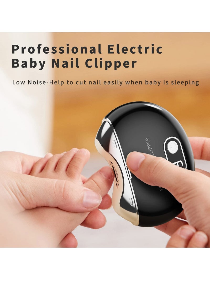 Generic - Automatic Electric Nail Clipper - Rechargeable Safety Fingernail Trimmer and Filer for Adults, Seniors, Infants, Babies, Kids, Men, and Women - Perfect Gift for All Ages - Image 1